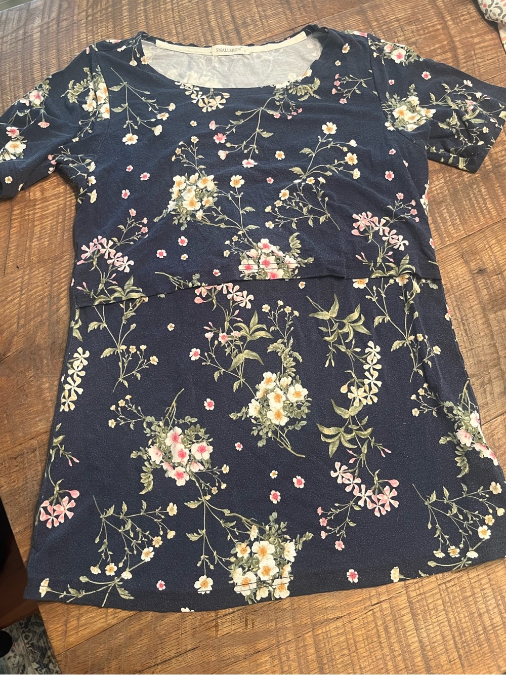 Floral Breastfeeding Shirt